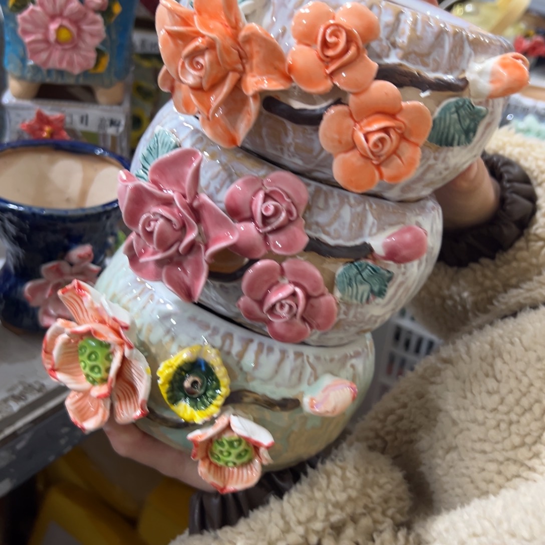 花盆，拍满20发货，退款拉黑