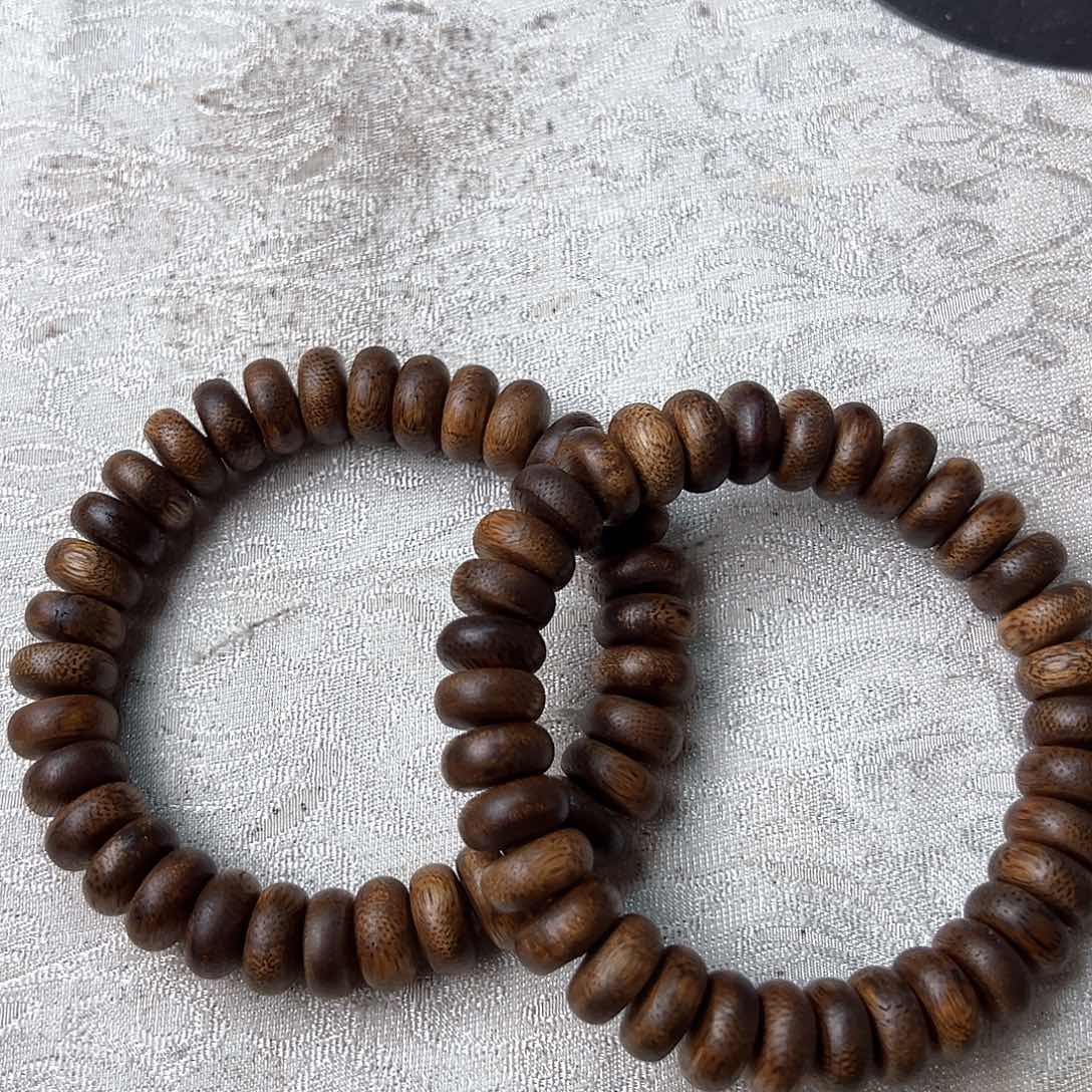 手串沉香1.2算盘珠多样性发一D005