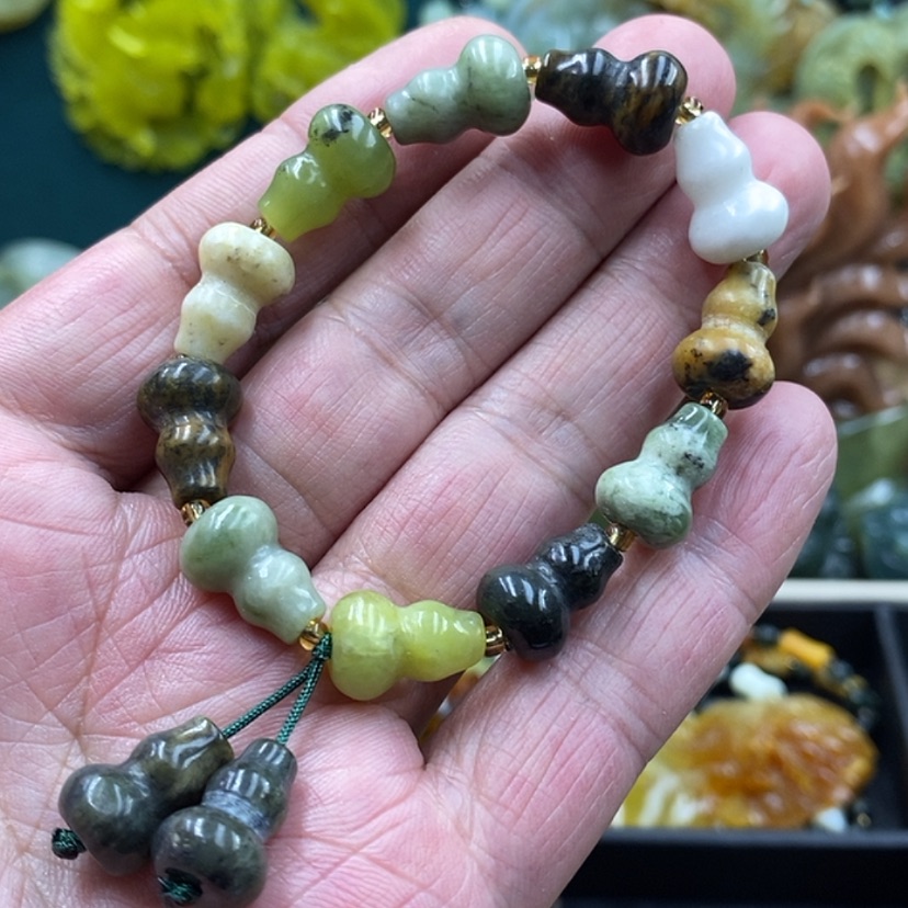 【闪购商品】未镶嵌岫玉随机发货