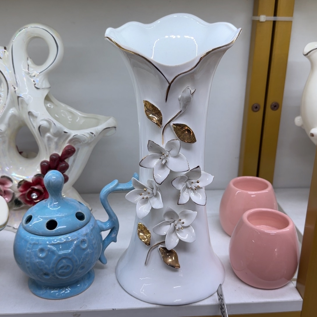 瓷片花瓶摆件陶瓷工艺