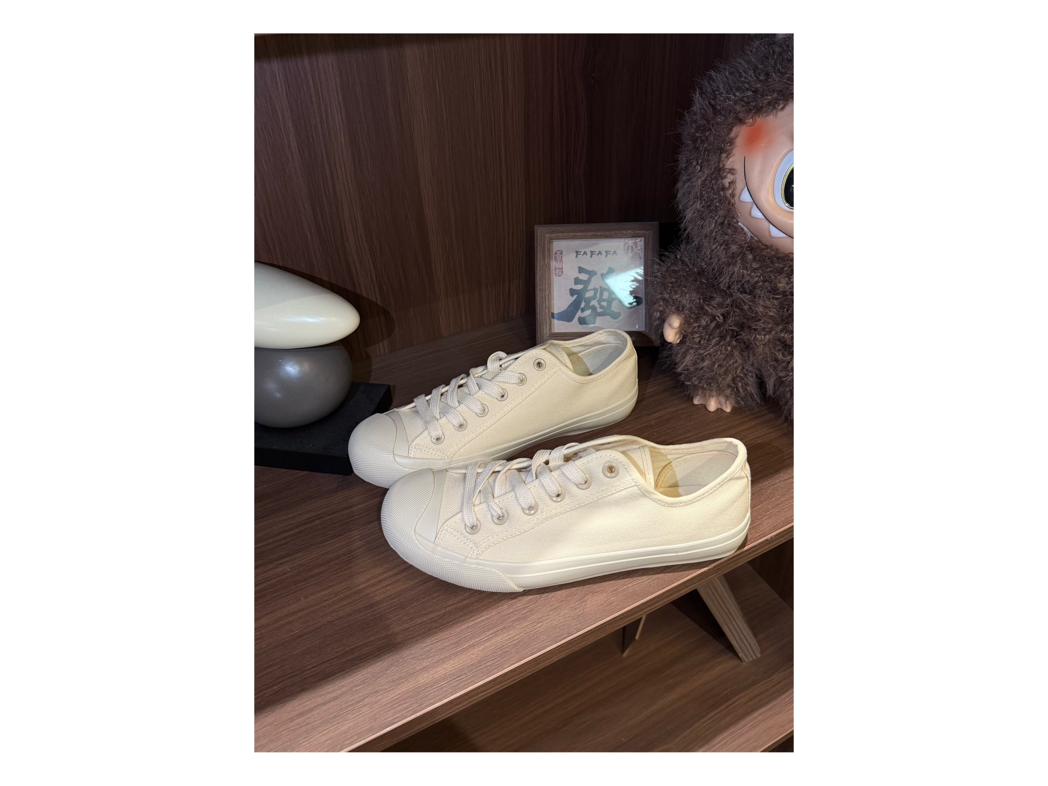 886#P01024新款“日系奶油小白鞋”