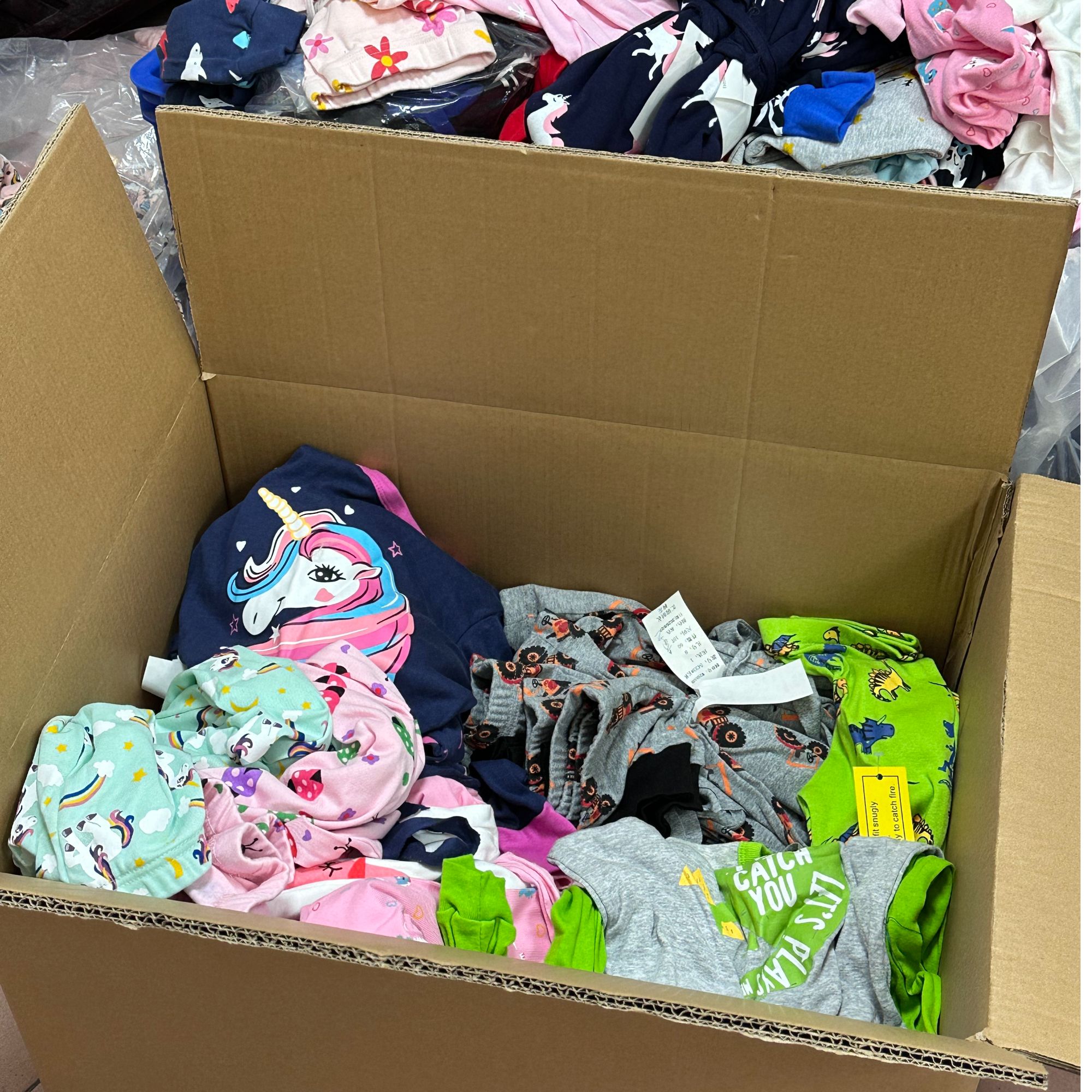 （满三件）儿童睡裤小童随机（90--160）宝宝卡通童裤印花男女童裤