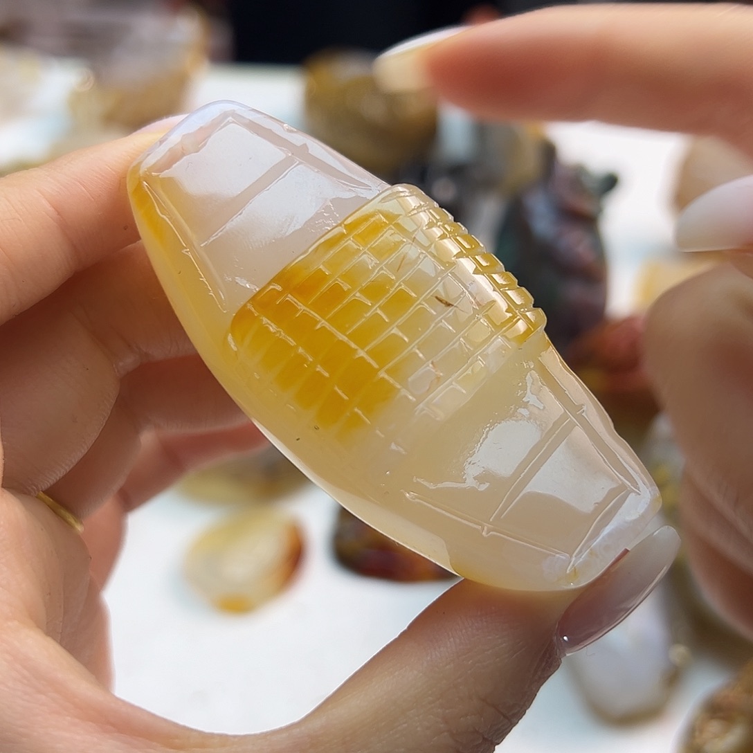 玛瑙/玉髓未镶嵌颈饰