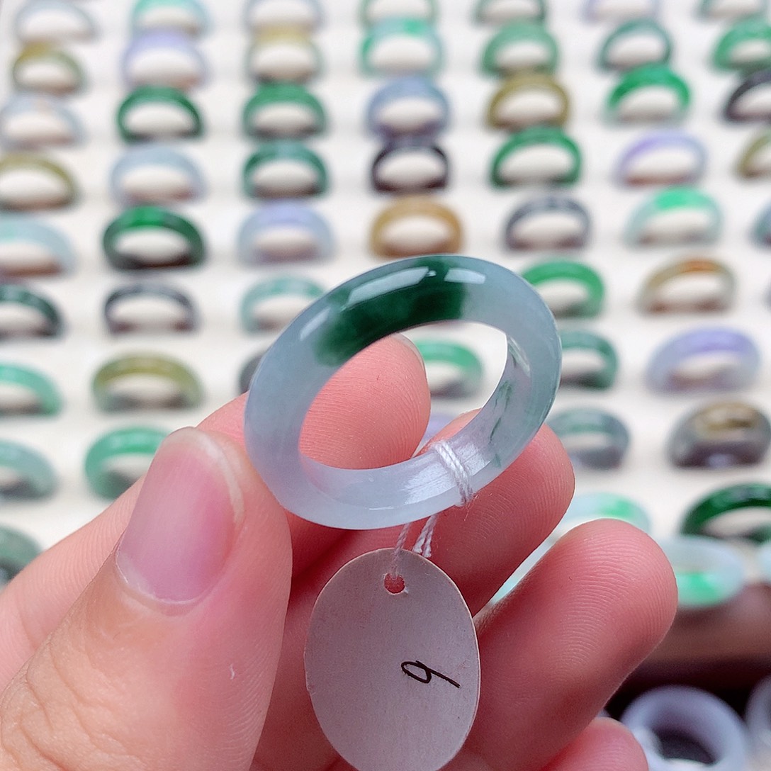 翡翠戒指未镶嵌24号