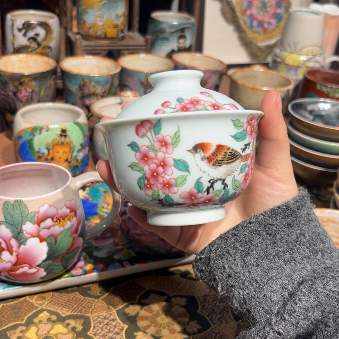 微瑕景德镇手工手绘制作