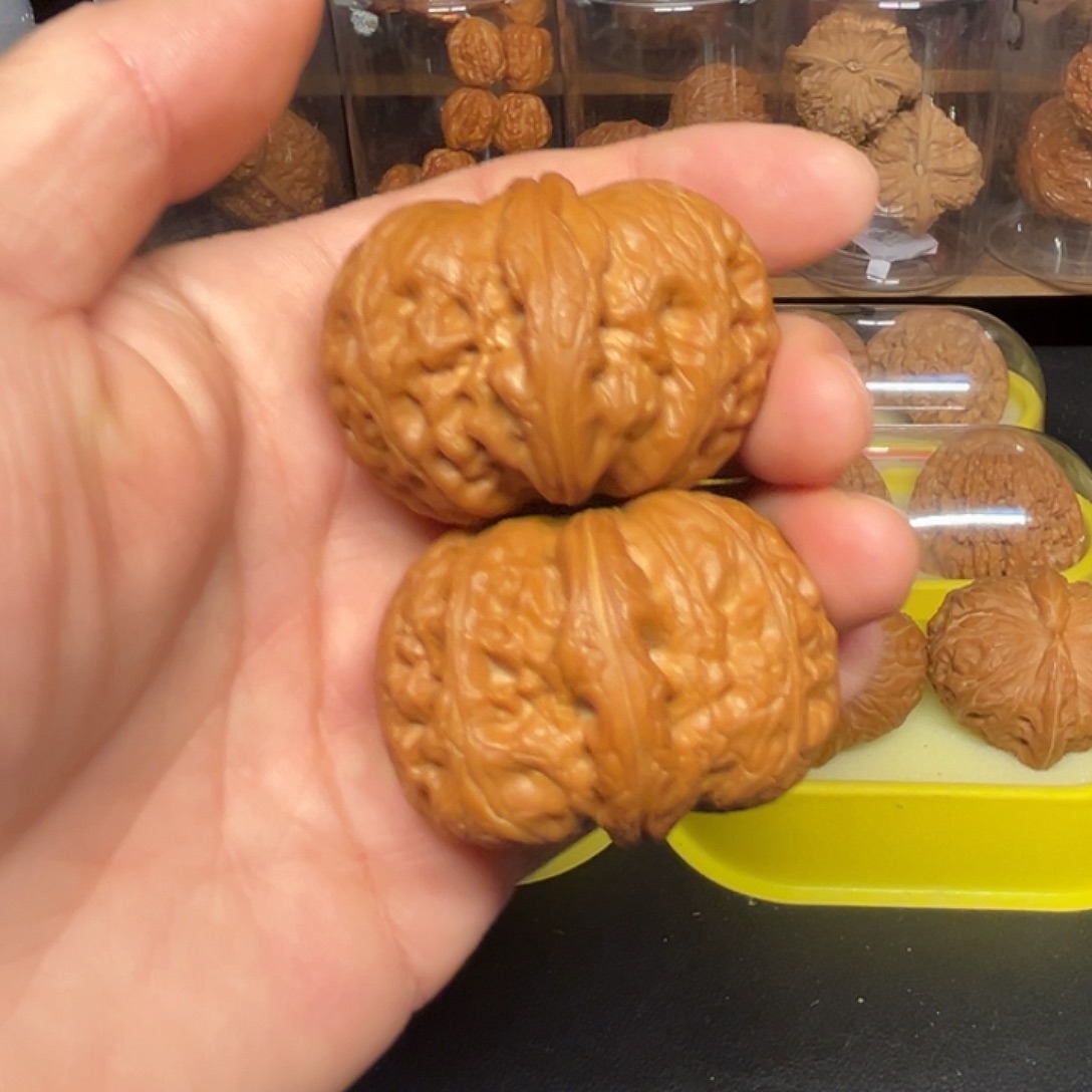 舍***得吊坠文玩核桃元宝尺46