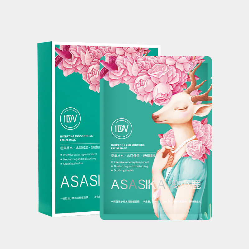 一滴百浅小鹿补水保湿焕颜滋润舒缓面膜