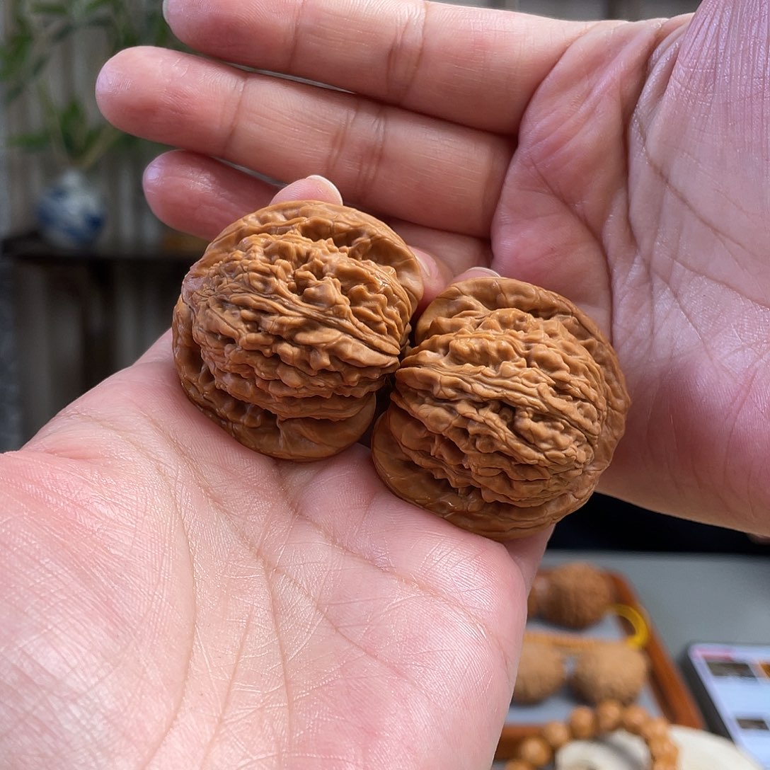 桃核把件43×40尺蓟县四座楼CN01387已打底