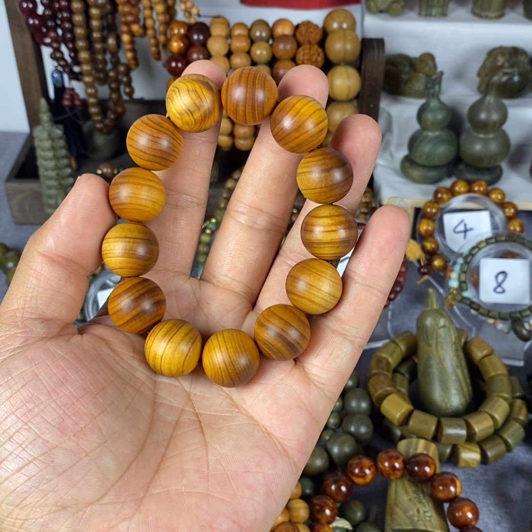 紫檀木类端景台药香崖柏卡1.8圆珠福利款不退不换