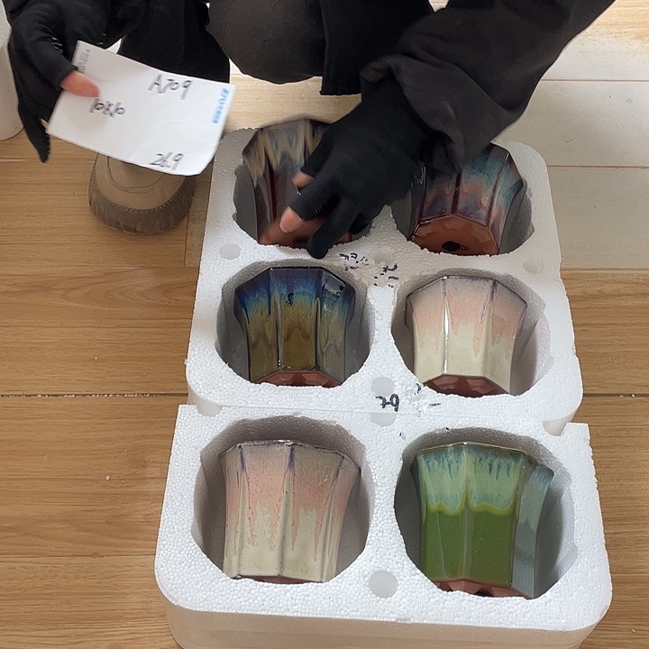 粗陶多肉花盆微瑕709