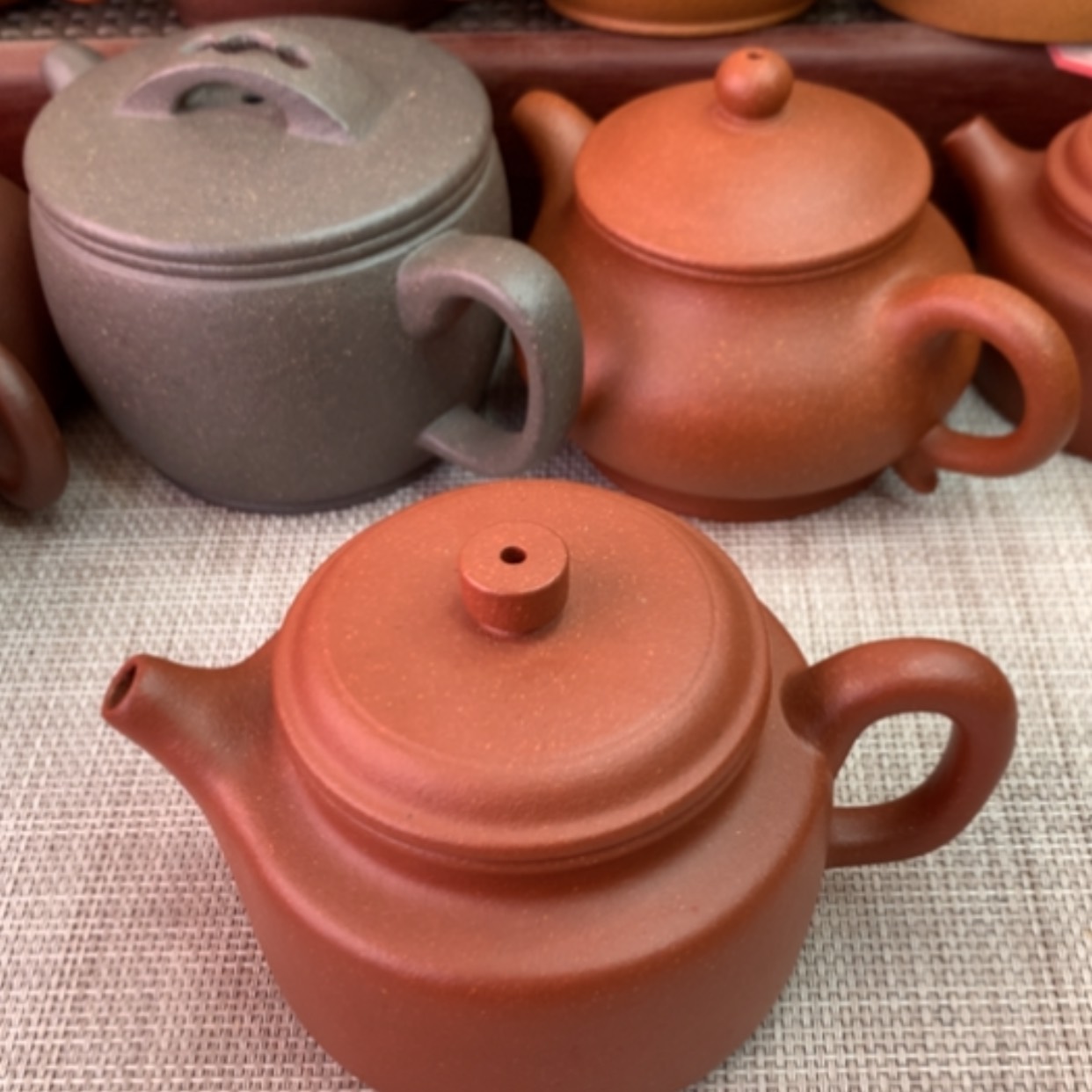【闪购商品】紫砂茶壶220CC半手工微瑕
