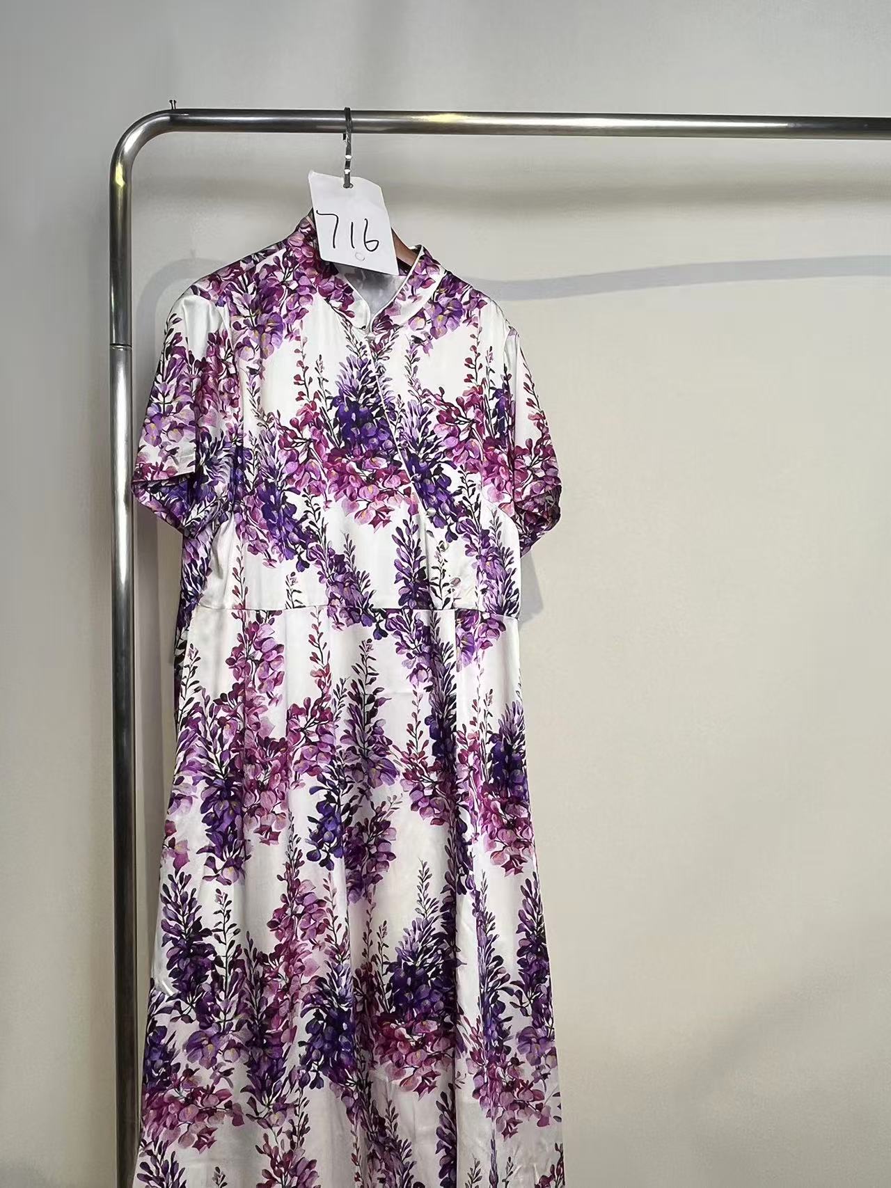 【花满林直播孤品专享】连衣裙716