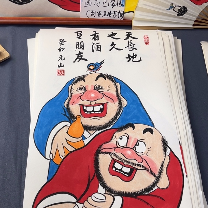 国画禅意画纯手绘作品