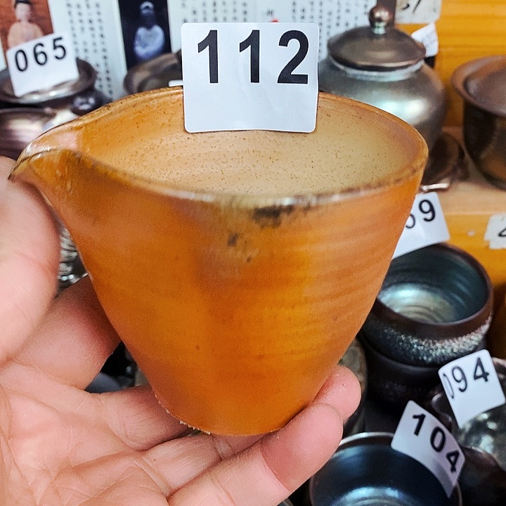 紫砂茶杯柴烧纯手工112