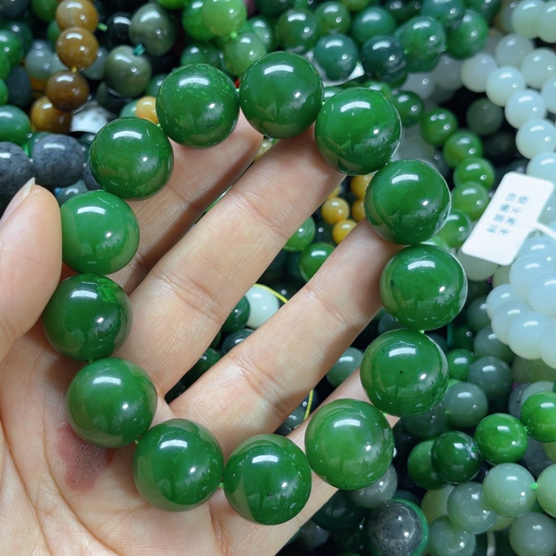 未镶嵌手链和田玉华***8