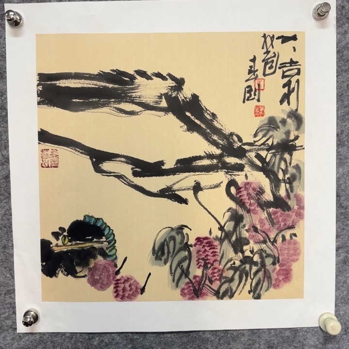 国画崔春刚作品国画