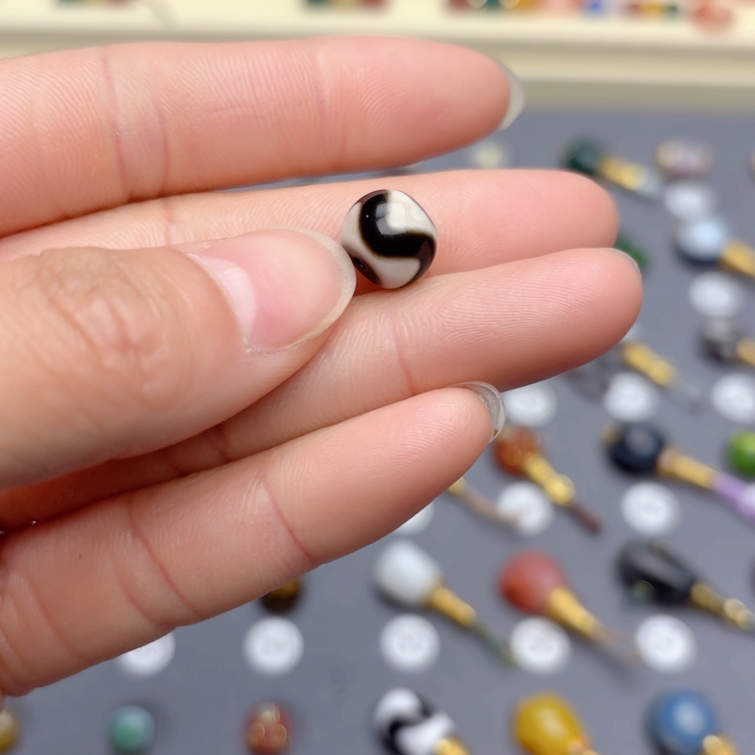 玛瑙/玉髓隔珠未镶嵌