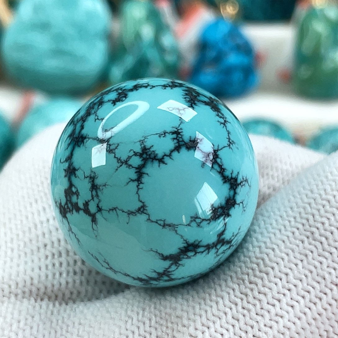 绿松石未镶嵌车挂