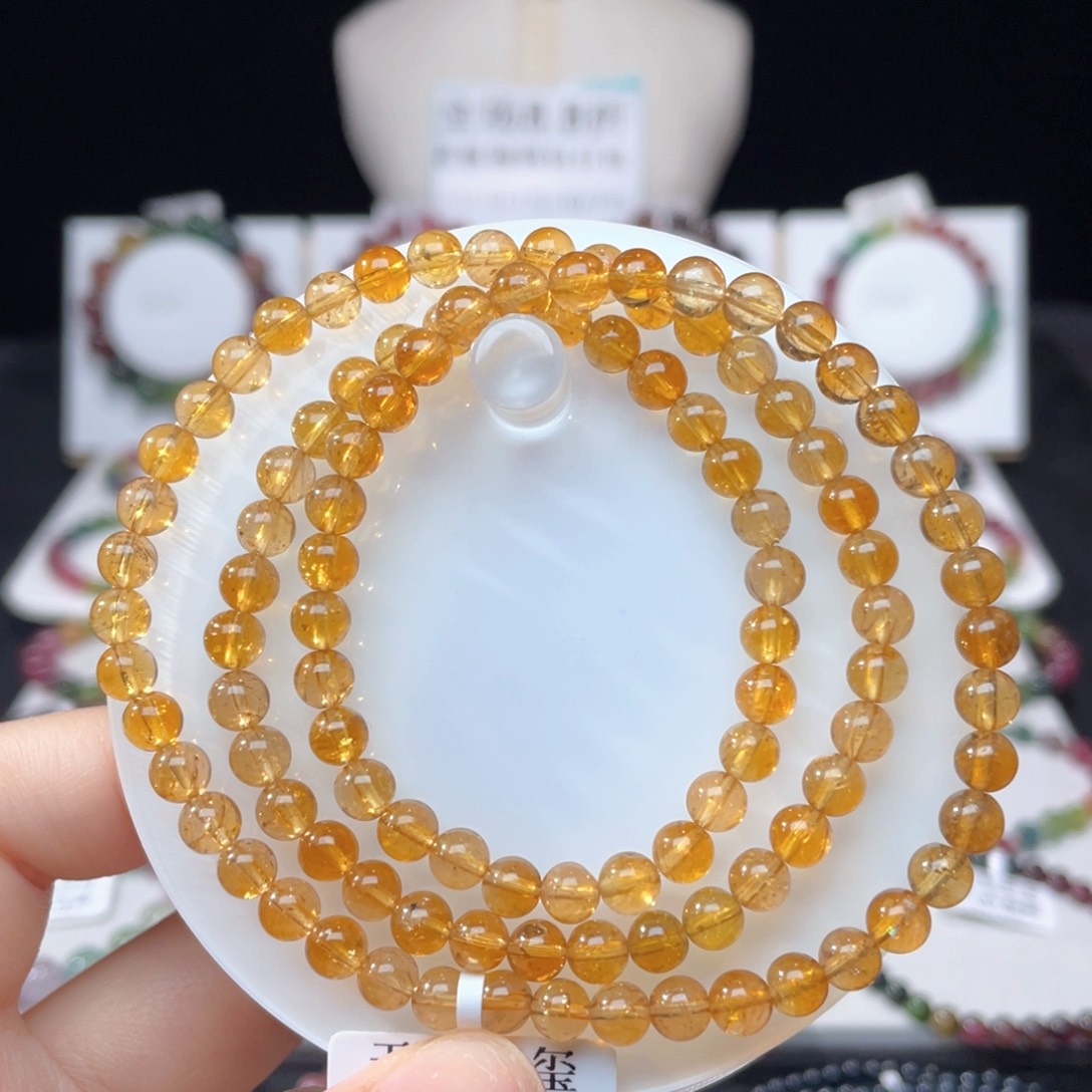 未镶嵌手串碧玺5.3mm±