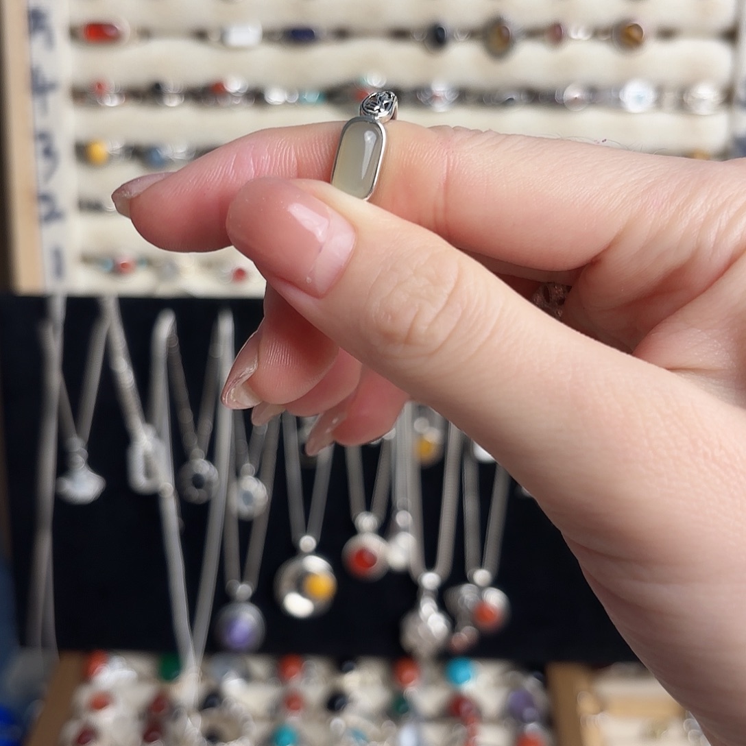 925银925银绿戒指