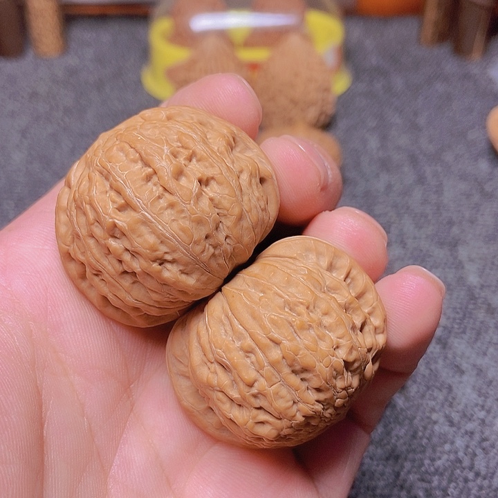 文玩核桃把件文玩核桃麻核桃成品对