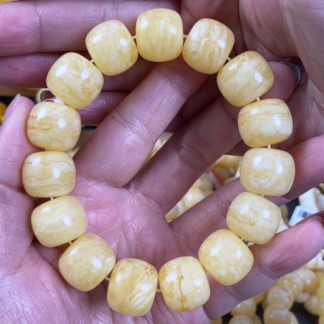 蜜蜡裸石未镶嵌16➕虎皮妖花