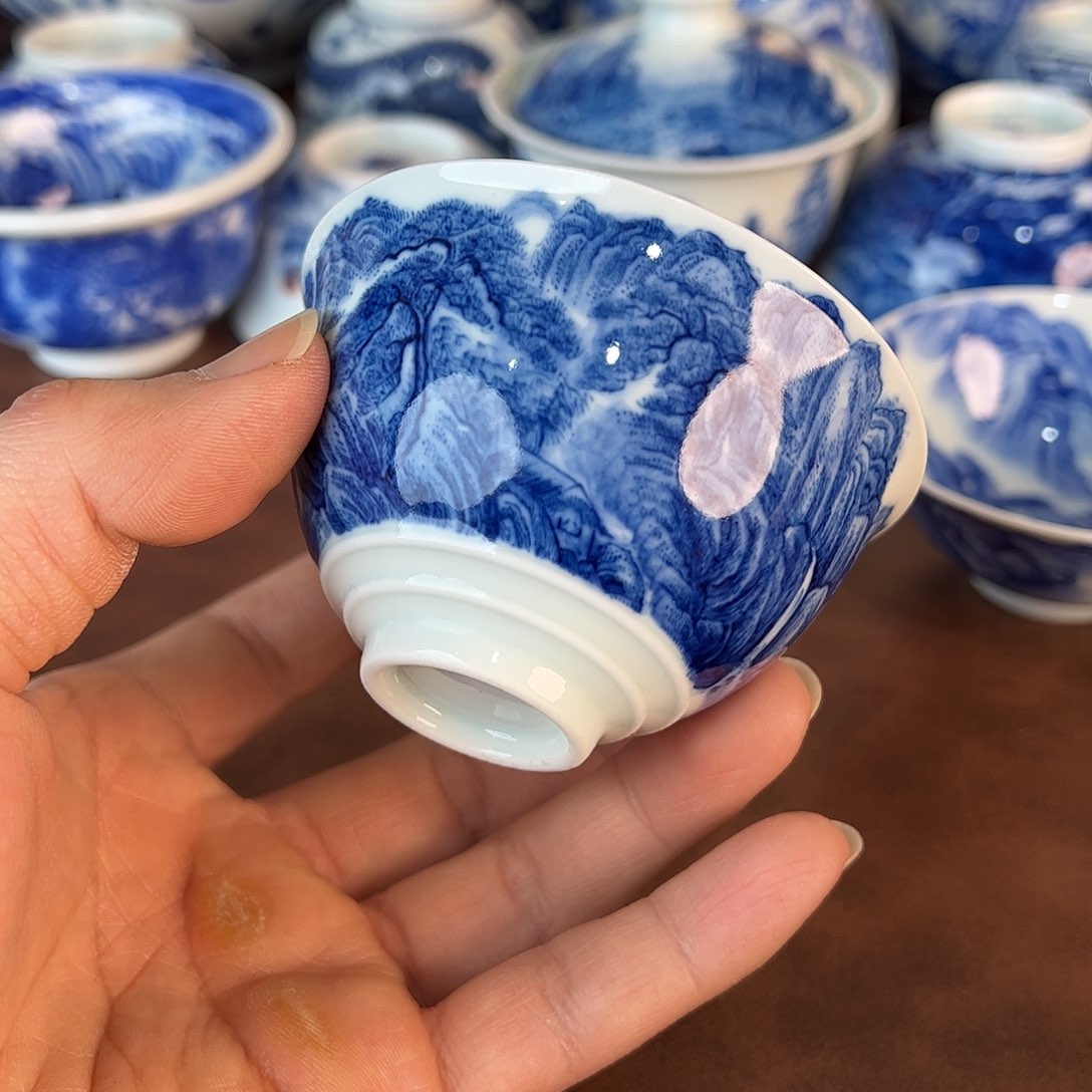 杯祎*堂景德镇全手工手绘陶瓷