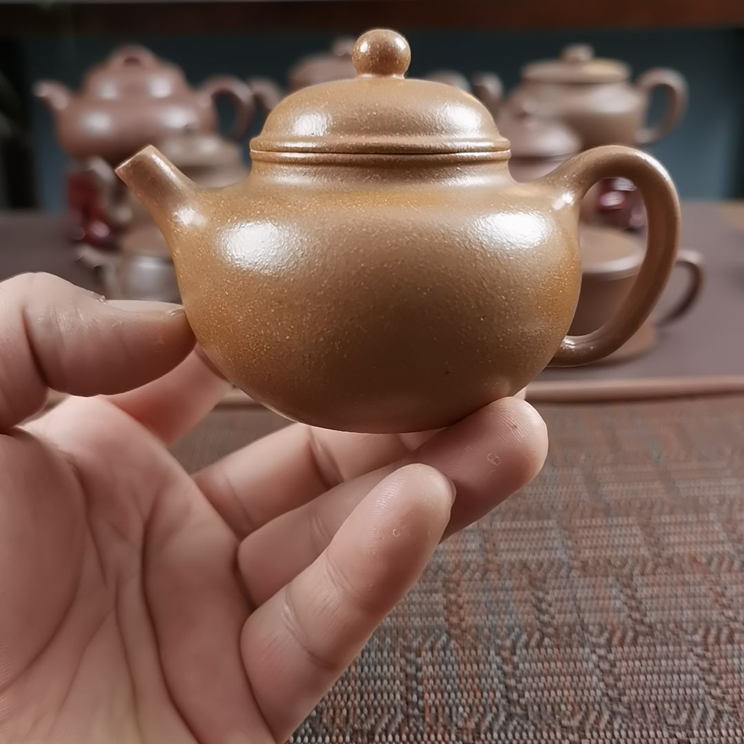 茶壶紫砂黄降坡贡珠150CC