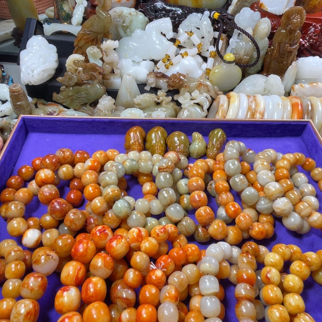 也***品和田玉未镶嵌把件