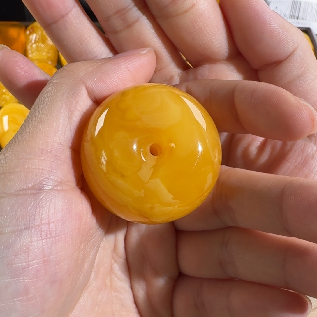 蜜蜡毛衣链未镶嵌༄****