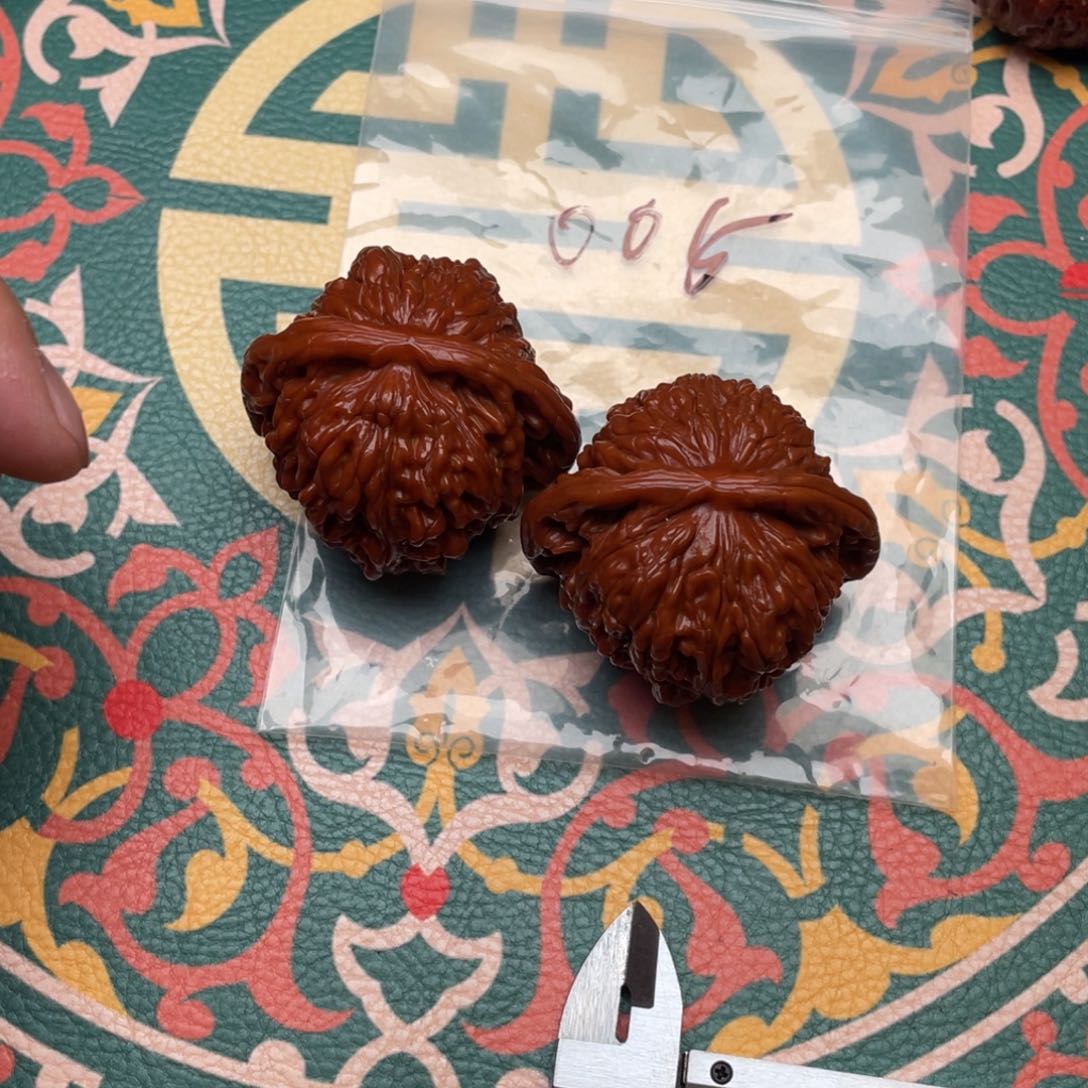 文玩核桃把件承*005四座楼