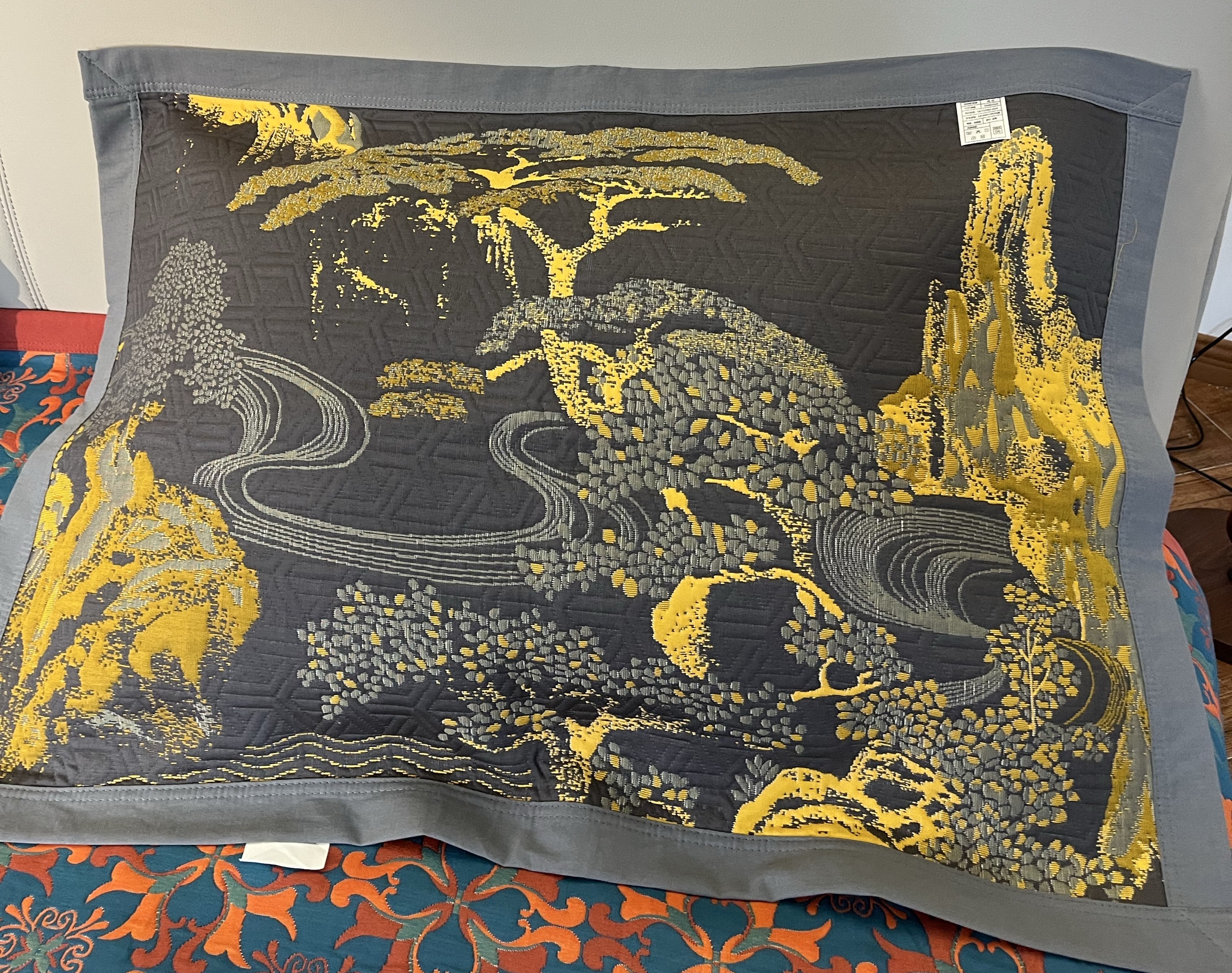 【江山鹿-枕巾】52*78cm枕巾舒适亲肤柔软枕巾一对装四季可用