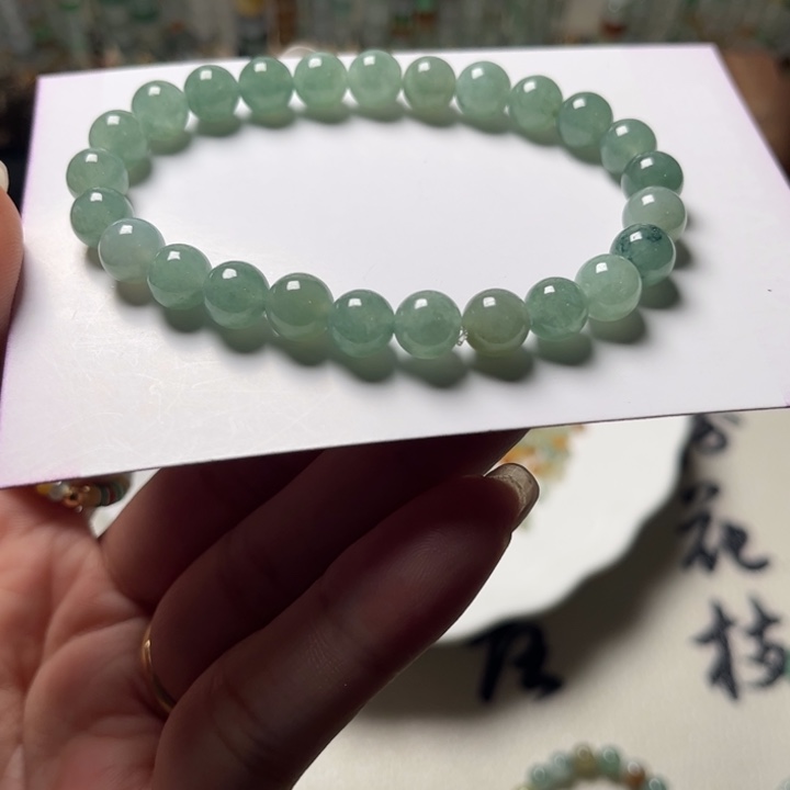 未镶嵌手串翡翠翡翠