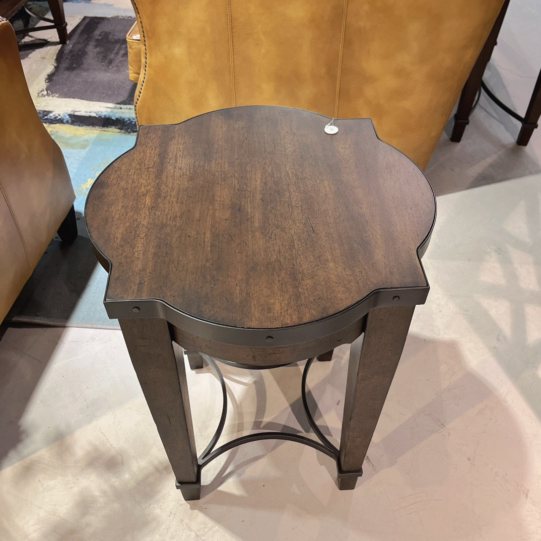 KLSN美式铁艺客厅随意摆放角几-920-810-尺寸：381*610*610