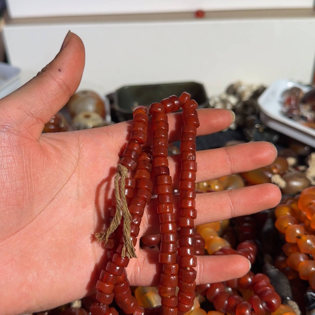 东***唐玛瑙/玉髓未镶嵌颈饰