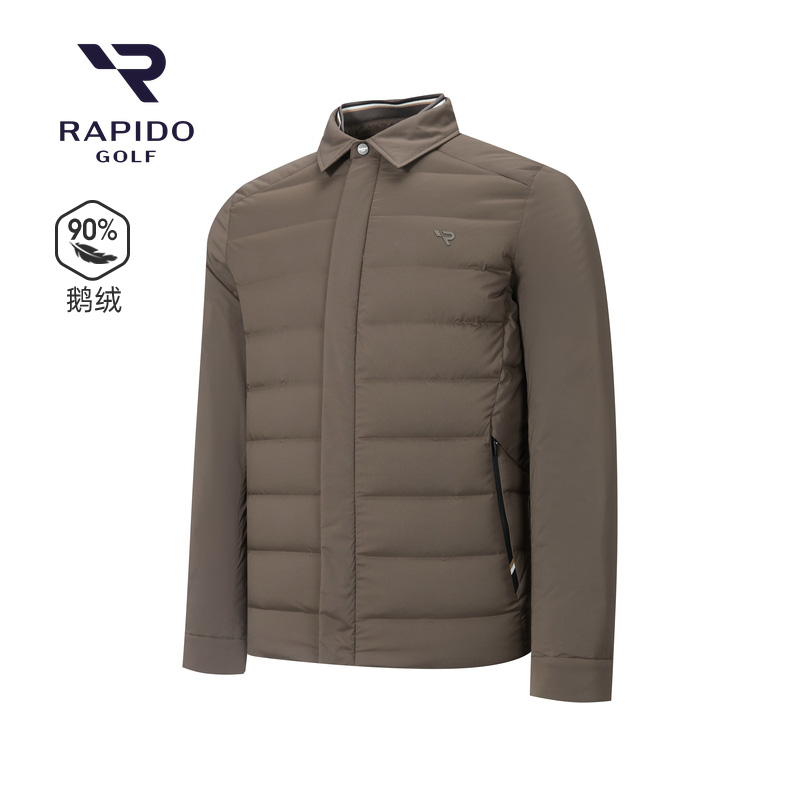 【新品】RAPIDO雳霹道25冬季男士GOLF系列90%羽绒服VN5938C66