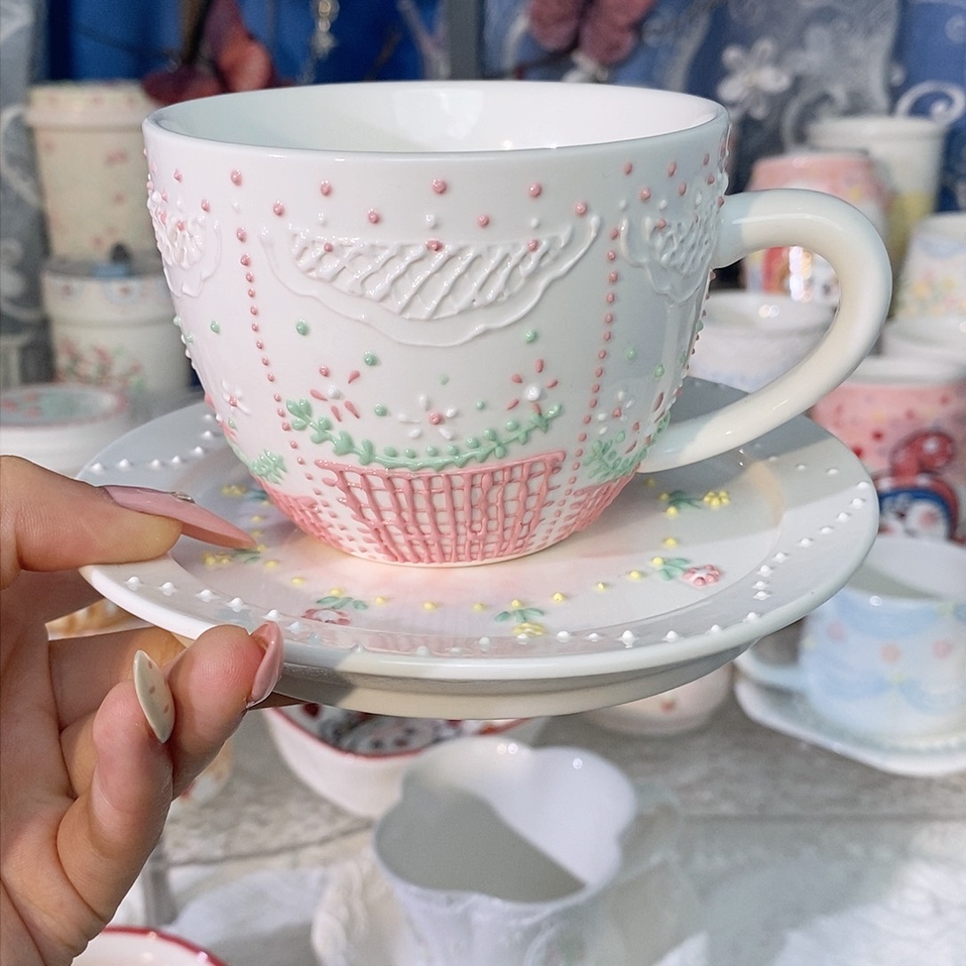 景德镇手绘陶瓷马克杯