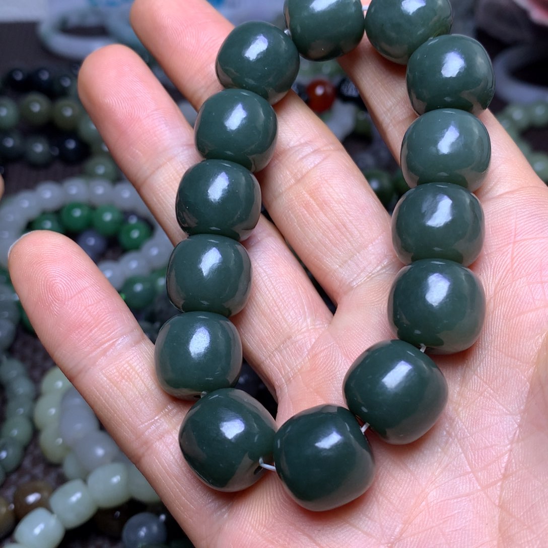 未镶嵌手串和田玉