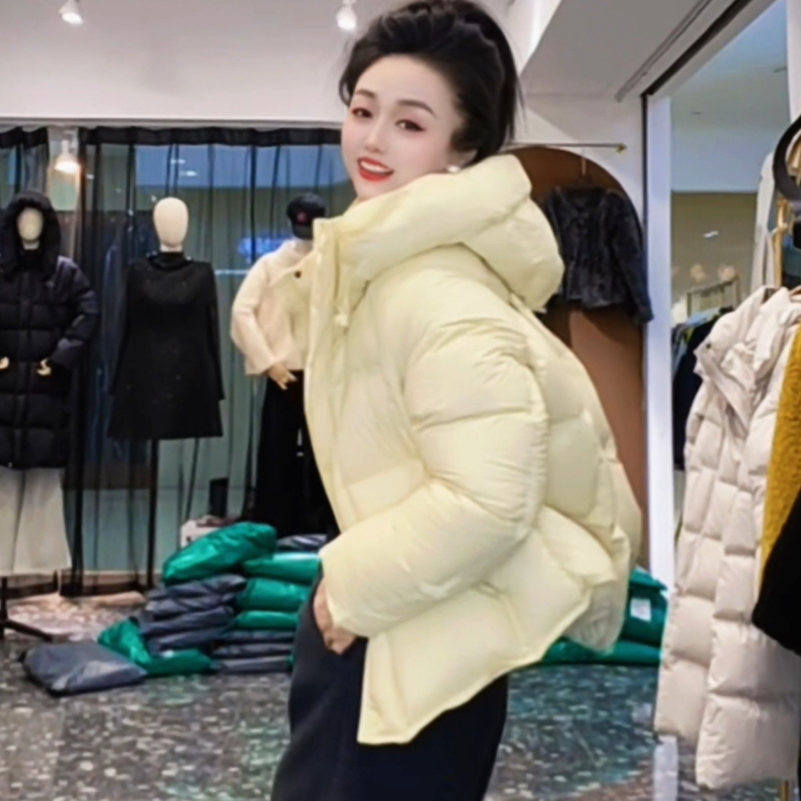 泡芙连帽加厚保暖冬季外套《自然风》