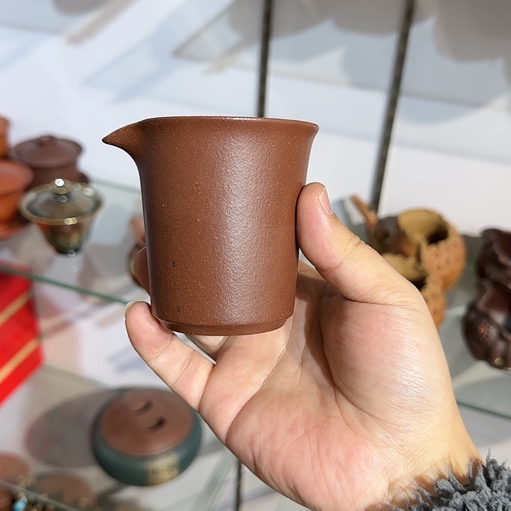 紫砂茶壶公道紫泥