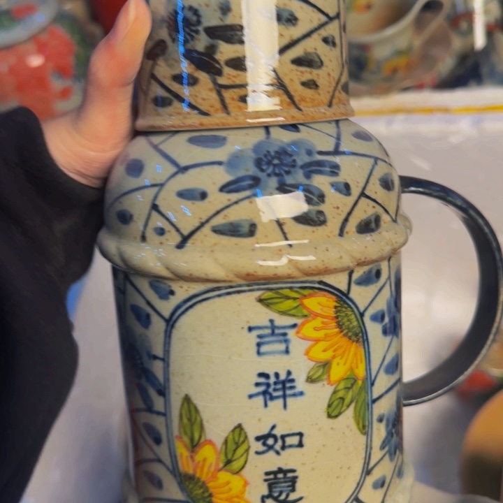 瓷片景德镇陶瓷手工手绘