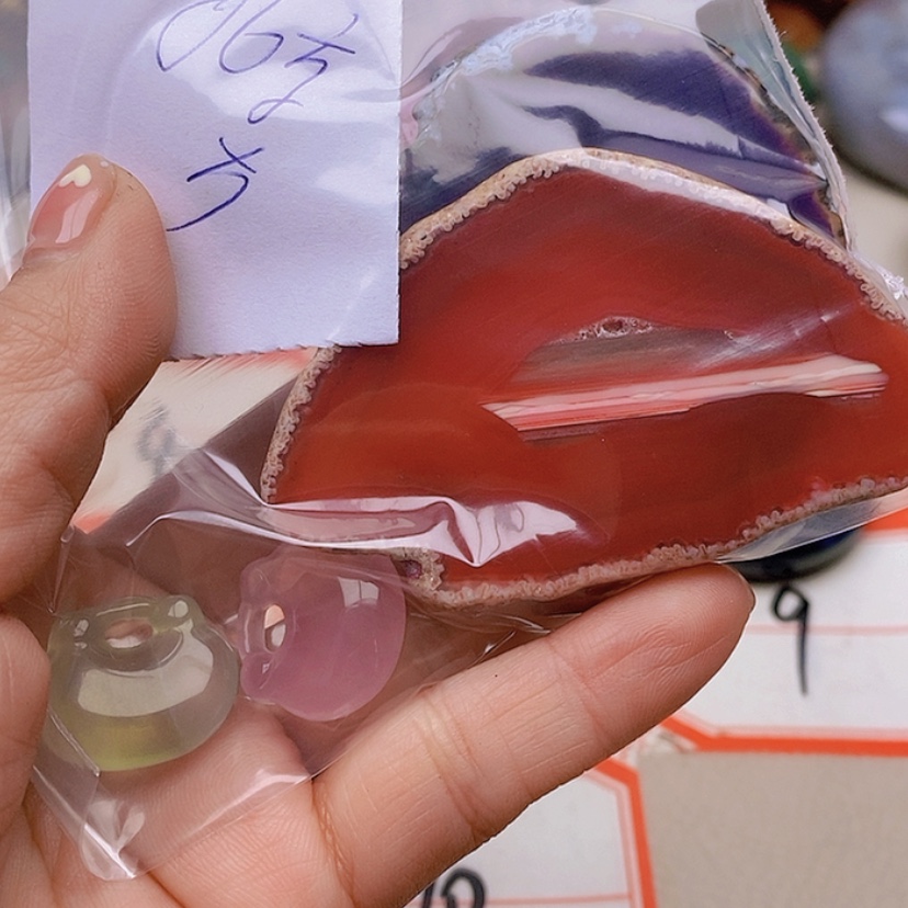 【闪购商品】未镶嵌玛瑙/玉髓珠宝半成品北****司