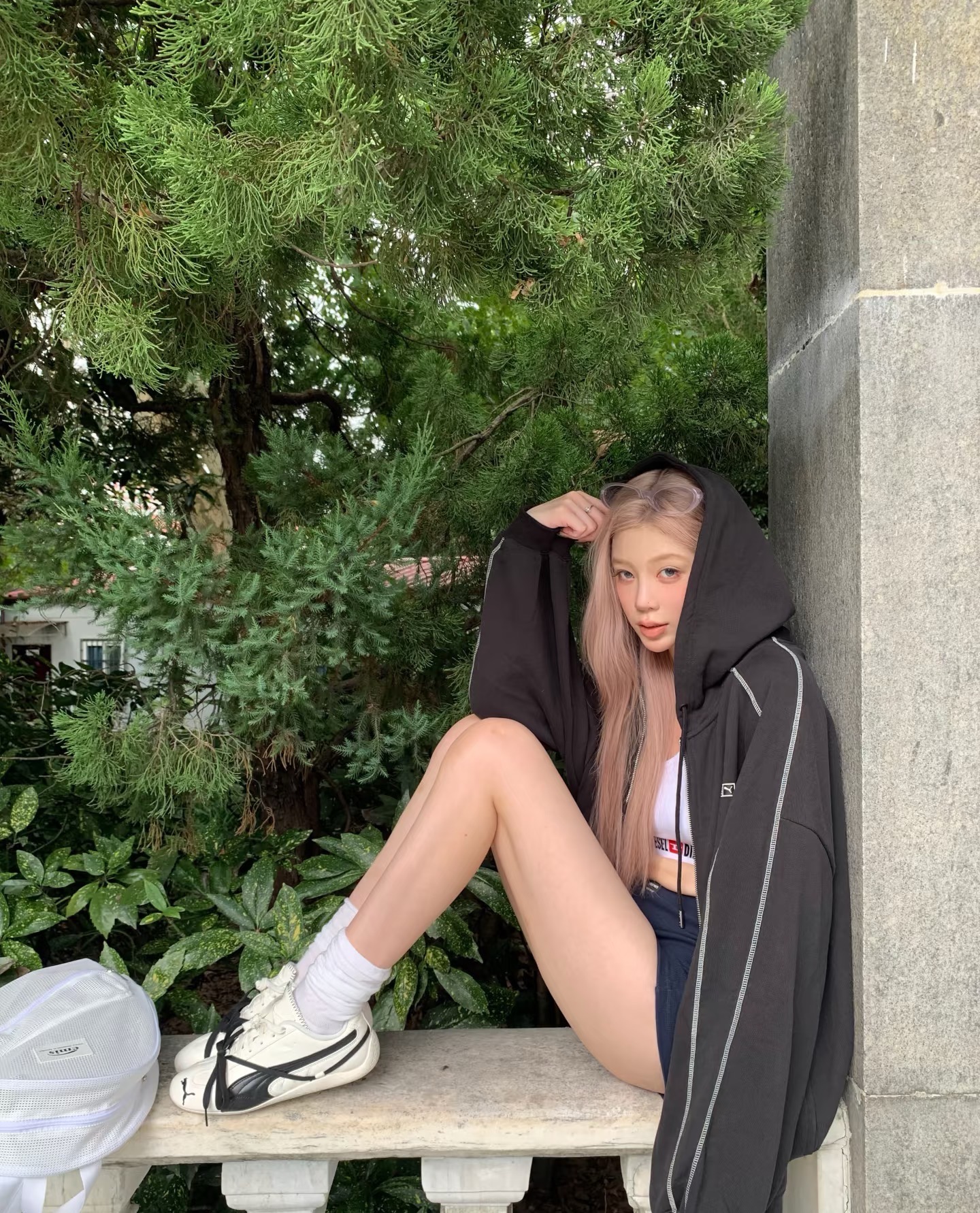 sisi很有鞋【高度3cm】真皮拼色休闲德训鞋女25新款双带