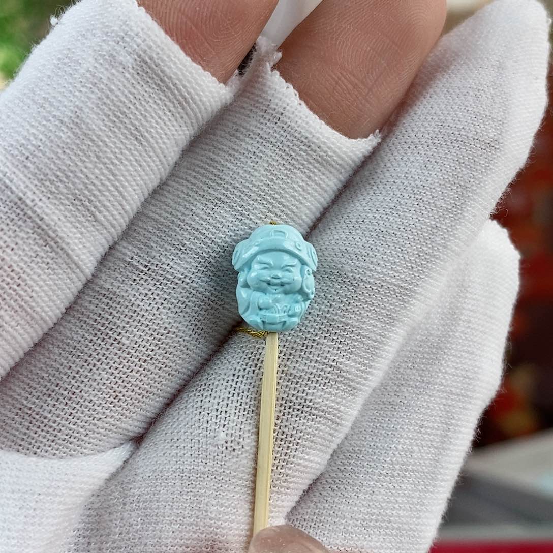 绿松石珠宝奇石未镶嵌