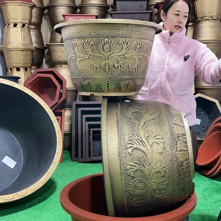 圆盆古铜六零两个