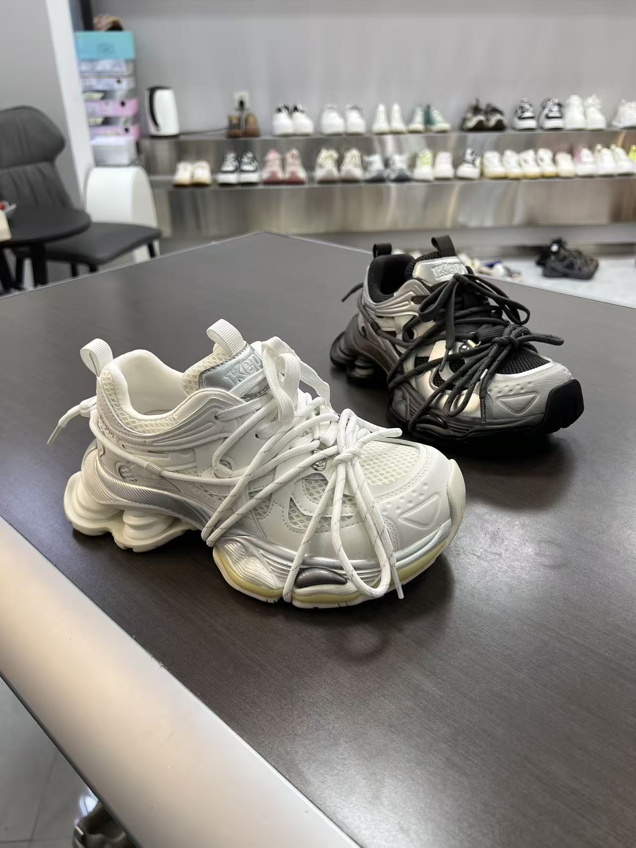 【欧货款】2026时尚个性ins潮走秀款厚底休闲老爹鞋运动鞋百搭潮鞋