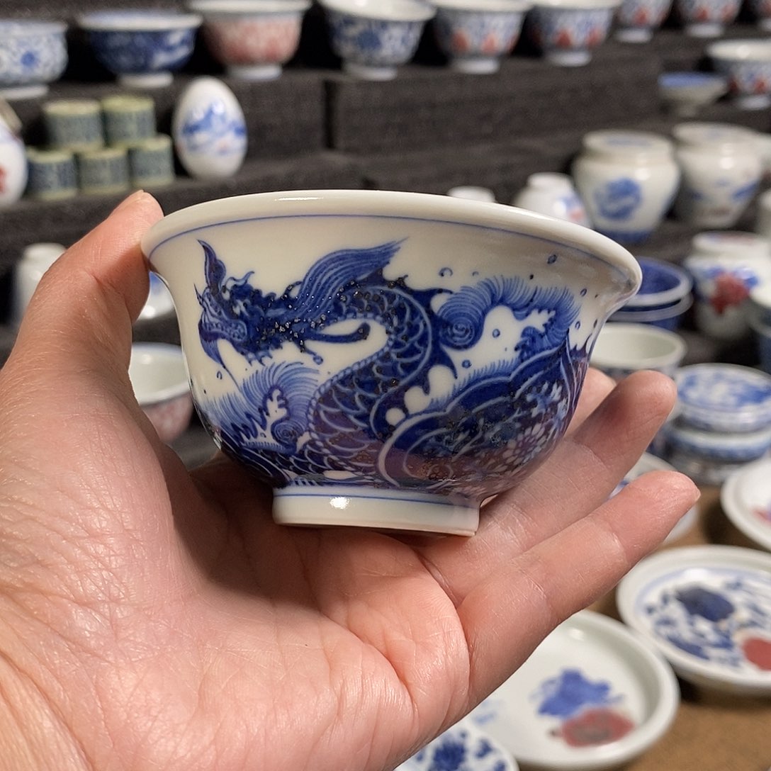 杯?*六景德高温还原陶瓷