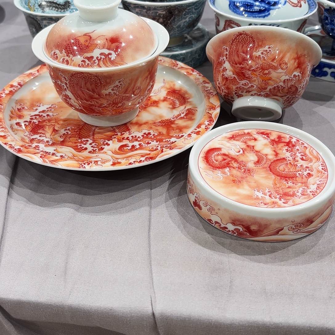 瓷片景德镇瓷器展和