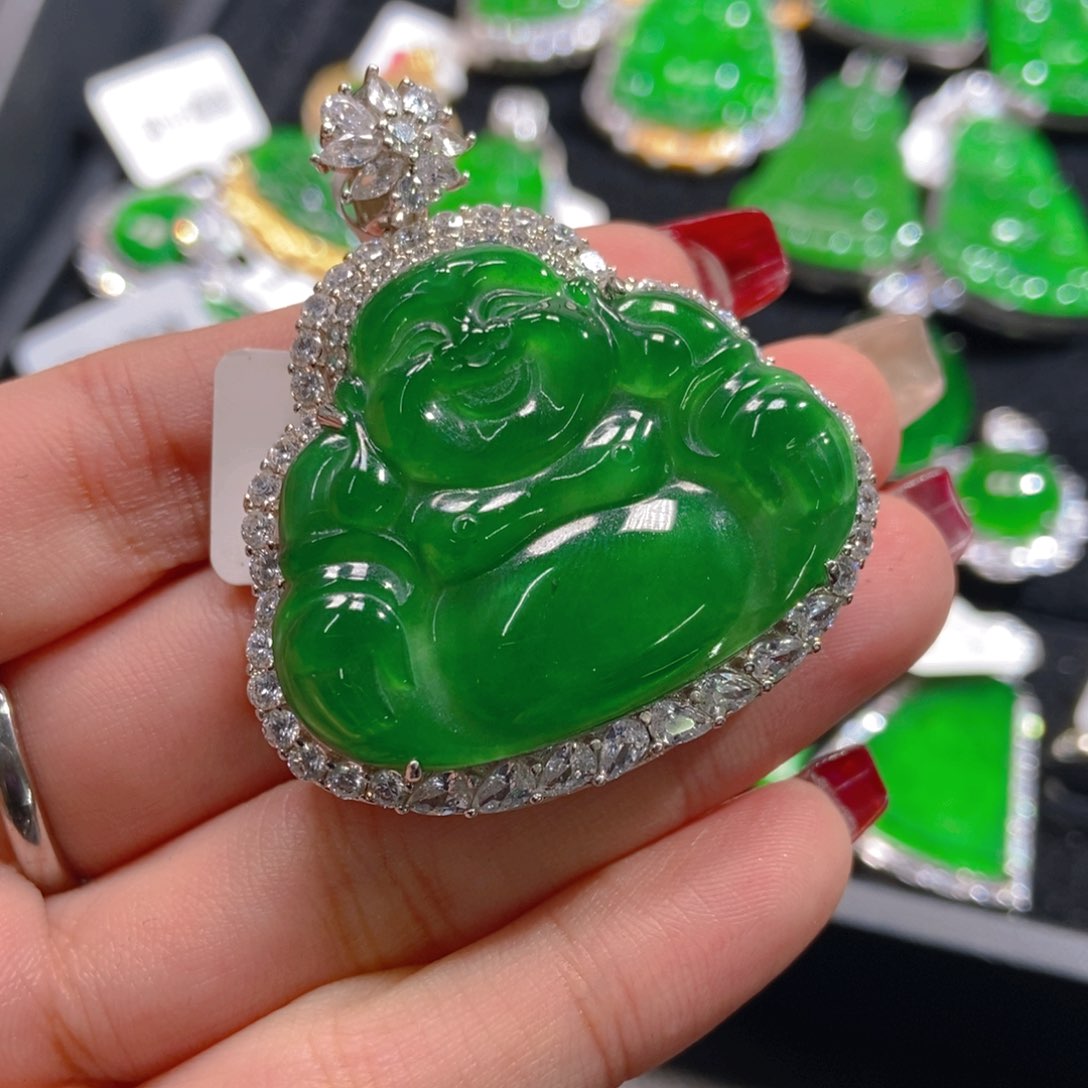 翡翠吊坠(不含链)未镶嵌