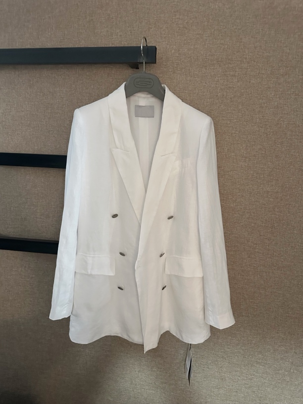 不支持退换 5400244 松弛休闲亚麻西装